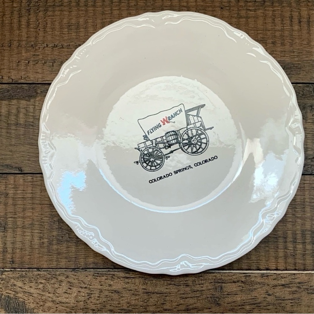 Vintage Colorado Ceramic Plate Souvenir Made In USA Collectible Deadstock